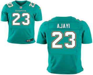 Men's Miami Dolphins #23 Jay Ajayi Green Team Color NFL Nike Elite Jersey