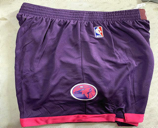 Men's Minnesota Timberwolves Purple 2019 City Edition NBA Swingman Stitched NBA Shorts