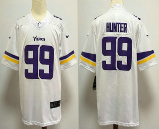 Men's Minnesota Vikings #99 Danielle Hunter White 2017 Vapor Untouchable Stitched NFL Nike Limited Jersey
