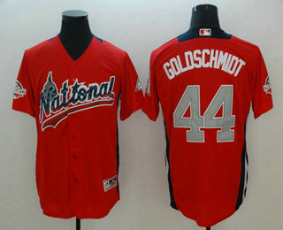 Men's National League Arizona Diamondbacks #44 Paul Goldschmidt Red 2018 MLB All-Star Game Home Run Derby Player Jersey