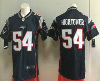 Men's New England Patriots #54 Dont'a Hightower Navy Blue 2017 Vapor Untouchable Stitched NFL Nike Limited Jersey