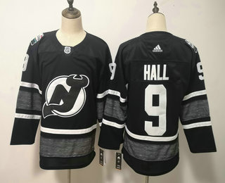 Men's New Jersey Devils #9 Taylor Hall Black 2019 NHL All-Star Game Adidas Stitched NHL Jersey