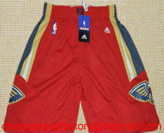 Men's New Orleans Pelicans Red Basketball Shorts