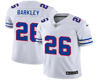 Men's New York Giants #26 Saquon Barkley White 2019 NEW Vapor Untouchable Stitched NFL Nike Limited Jersey