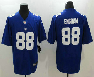 Men's New York Giants #88 Evan Engram Blue 2017 Vapor Untouchable Stitched NFL Nike Limited Jersey