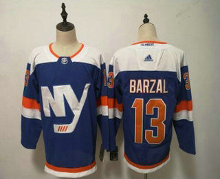 Men's New York Islanders #13 Mathew Barzal New Blue Home 2019 Hockey Stitched NHL Jersey
