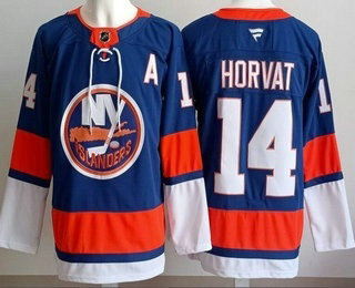 Men's New York Islanders #14 Bo Horvat Blue Authentic Jersey