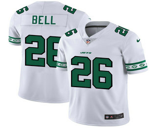 Men's New York Jets #26 Le'Veon Bell White 2019 NEW Vapor Untouchable Stitched NFL Nike Limited Jersey