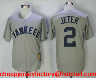 derek jeter grey jersey