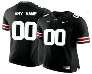 Men's Ohio State Buckeyes Customized College Football Limited Jersey - Black