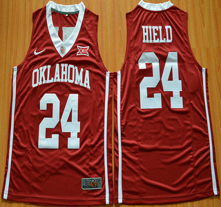 Men's Oklahoma Sooners #24 Buddy Heild Red 2016 College Football Nike Jersey