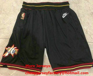 Men's Philadelphia 76ers Black 2026 Classic Edition AU Shorts