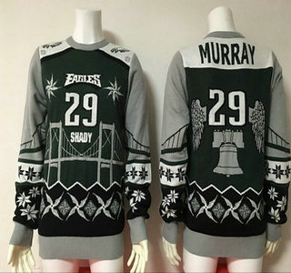 Men's Philadelphia Eagles #29 DeMarco Murray Multicolor NFL Sweater