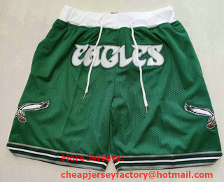 Men's Philadelphia Eagles Green Just Don Swingman Shorts