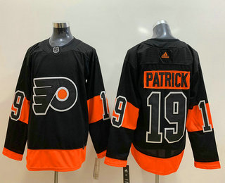 Men's Philadelphia Flyers #19 Nolan Patrick Black Adidas Stitched NHL Jersey