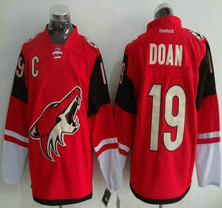 Men's Phoenix Coyotes #19 Shane Doan Red Home Jersey