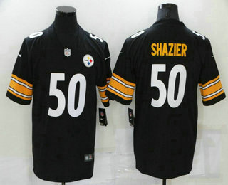 Men's Pittsburgh Steelers #50 Ryan Shazier Black 2017 Vapor Untouchable Stitched NFL Nike Limited Jersey