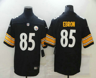 Men's Pittsburgh Steelers #85 Eric Ebron Black 2017 Vapor Untouchable Stitched NFL Nike Limited Jersey