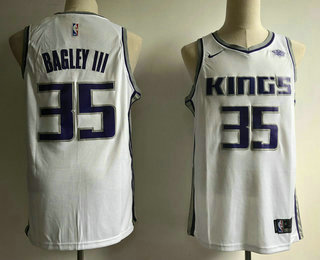 Men's Sacramento Kings #35 Marvin Bagley III White 2018 Nike Swingman Stitched NBA Jersey
