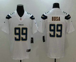 Men's Los Angeles Chargers #99 Joey Bosa White 2017 Vapor Untouchable Stitched NFL Nike Limited Jersey