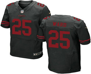 Men's San Francisco 49ers #25 Jimmie Ward Black Alternate 2015 NFL Nike Elite Jersey