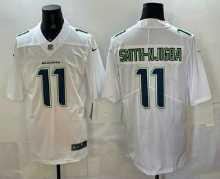 Men's Seattle Seahawks #11 Jaxon Smith-Njigba Limited Black Fashion Vapor Jersey