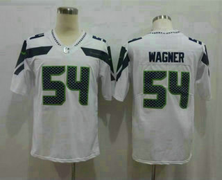 Men's Seattle Seahawks #54 Bobby Wagner White 2017 Vapor Untouchable Stitched NFL Nike Limited Jersey