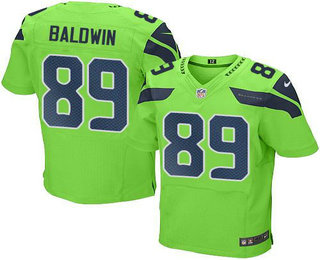 Men's Seattle Seahawks #89 Doug Baldwin Green 2016 Color Rush Stitched NFL Nike Elite Jersey