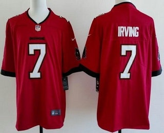 Men's Tampa Bay Buccaneers #7 Bucky Irving Limited Red Vapor Jersey