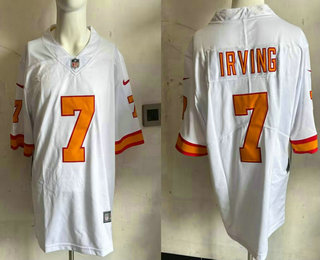 Men's Tampa Bay Buccaneers #7 Bucky Irving Limited Yellow Throwback Jersey