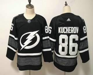 Men's Tampa Bay Lightning #86 Nikita Kucherov Black 2019 NHL All-Star Game Adidas Stitched NHL Jersey