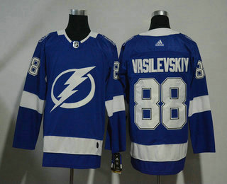 Men's Tampa Bay Lightning #88 Andrei Vasilevskiy Light Blue 2017-2018 Hockey Stitched NHL Jersey