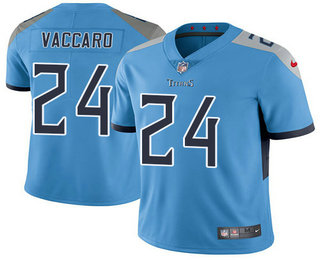 Men's Tennessee Titans #24 Kenny Vaccaro Nike Light Blue New 2018 Vapor Untouchable Limited Jersey