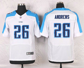 Men's Tennessee Titans #26 Logan Ryan White Road Stitched NFL Nike Elite Jersey