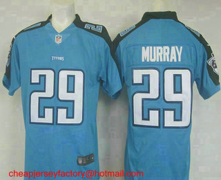 Men's Tennessee Titans #29 DeMarco Murray Light Blue 2016 Color Rush Stitched NFL Nike Limited Jersey