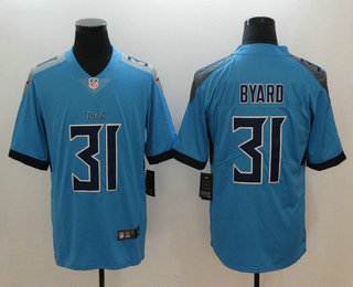 Men's Tennessee Titans #31 Kevin Byard Nike Light Blue New 2018 Vapor Untouchable Limited Jersey