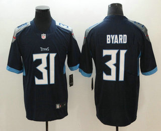 Men's Tennessee Titans #31 Kevin Byard Nike Navy Blue New 2018 Vapor Untouchable Limited Jersey