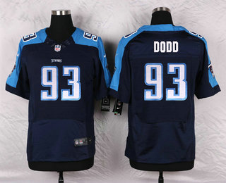 Men's Tennessee Titans #93 Kevin Dodd Navy Blue Alternate Stitched NFL Nike Elite Jersey