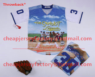 Men's The Sandlot #30 Rodriguez 3D Printed Baseball Jersey