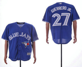 Men's Toronto Blue Jays #27 Vladimir Guerrero Jr. Royal Blue  Stitched MLB Cool Base Jersey