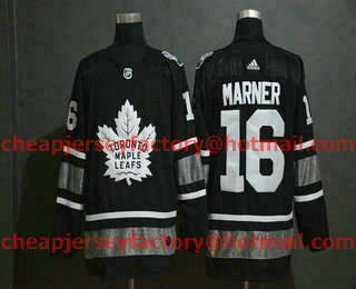 Men's Toronto Maple Leafs #16 Mitchell Marner Black 2019 NHL All-Star Game Adidas Stitched NHL Jersey