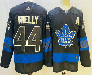 Men's Toronto Maple Leafs #44 Morgan Rielly Black X Drew House Inside Out Stitched Jersey