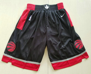 Men's Toronto Raptors Black Nike Swingman Shorts