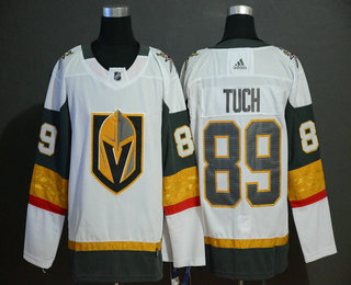 Men's Vegas Golden Knights #89 Alex Tuch White Adidas Stitched NHL Jersey