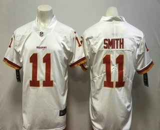 Men's Washington Redskins #11 Alex Smith White 2018 Vapor Untouchable Stitched NFL Nike Limited Jersey