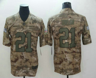 Men's Washington Redskins #21 Sean Taylor 2018 Camo Salute to Service Stitched NFL Nike Limited Jersey