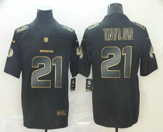 Men's Washington Redskins #21 Sean Taylor Black Gold 2019 Vapor Untouchable Stitched NFL Nike Limited Jersey