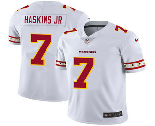 Men's Washington Redskins #7 Dwayne Haskins Jr White 2019 NEW Vapor Untouchable Stitched NFL Nike Limited Jersey