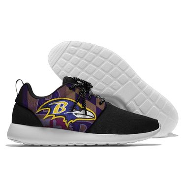 Men and women NFL Baltimore Ravens Roshe style Lightweight Running shoes