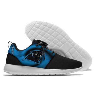 Men and women NFL Carolina Panthers Roshe style Lightweight Running shoes (2)